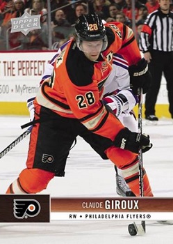Claude Giroux Upper Deck Hockey Card #137